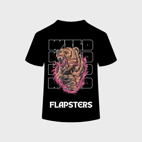 Black designed t-shirt I For men and boys
