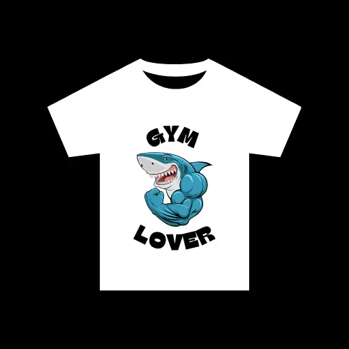White T-shirt I For men and youth.