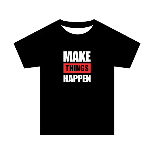 Black designed T-shirt I For men and boys